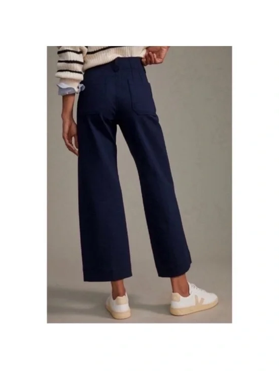 Maeve The Colette Ponte Crop Wide-Leg - Picture 3 of 7